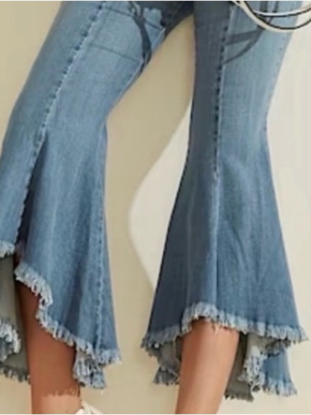 Luxe Moda Blue Denim Jeans